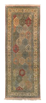 Hereke Seide 9 x 9, Türkei, ca. 230 x 87 cm, - Orientteppiche, Textilien und Tapisserien