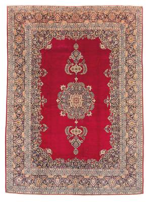 Keschan,  Iran, ca. 424 x 308 cm, - Orientteppiche, Textilien und Tapisserien