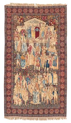 Kirman Meshehir, Iran, ca. 300 x 170 cm, - Orientteppiche, Textilien und Tapisserien