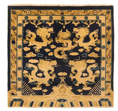 Ningxia, Westchina, ca. 173 x 166 cm, - Orientteppiche, Textilien und Tapisserien