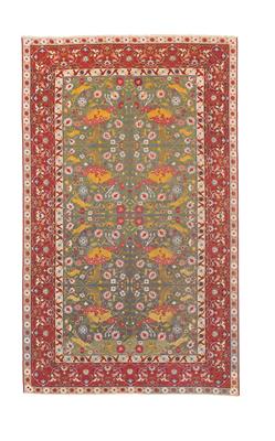 Petit Point, Frankreich, ca. 224 x 135 cm, - Orientteppiche, Textilien und Tapisserien