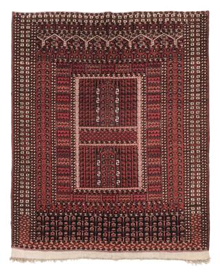 Saryk Engsi, Turkmenistan, ca. 157 x 126 cm, - Orientteppiche, Textilien und Tapisserien