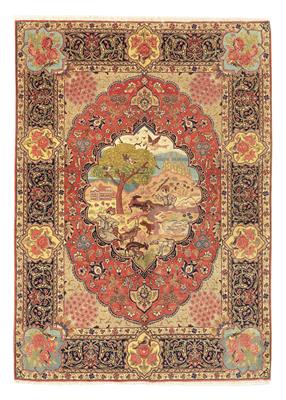 Täbris, Iran, ca. 203 x 144 cm, - Orientteppiche, Textilien und Tapisserien