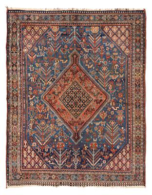 Chamseh,  Iran, ca. 155 x 122 cm, - Orientteppiche, Textilen und Tapisserien