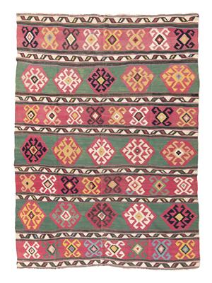 Shah Savan Kelim, Azerbaidschan, ca. 260 x 186 cm, - Orientteppiche, Textilen und Tapisserien