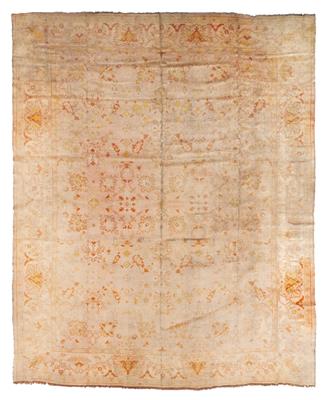 Uschak, Türkei, ca. 500 x 410 cm, - Orientteppiche, Textilen und Tapisserien