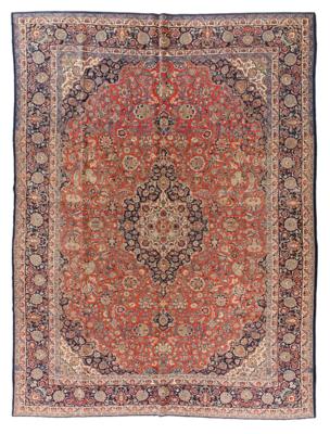 Keschan Dabir, Iran, c.410 x 310 cm, - Tappeti orientali, tessuti, arazzi