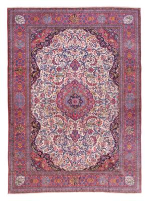 Keschan, Iran, c.358 x 260 cm, - Orientální koberce, textilie a tapiserie