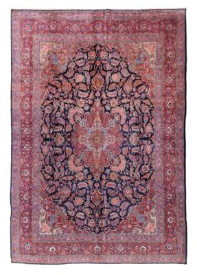 Keschan, Iran, c.450 x 312 cm, - Orientální koberce, textilie a tapiserie