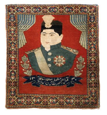 Keschan Mochtaschem, Iran, ca.63 x 55 cm, - Orientteppiche, Textilien und Tapisserien