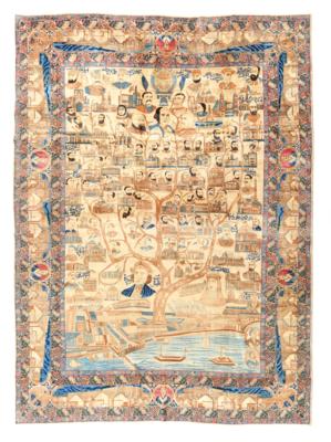 Kirman Raver, Iran, ca.385 x 278 cm, - Orientteppiche, Textilien und Tapisserien