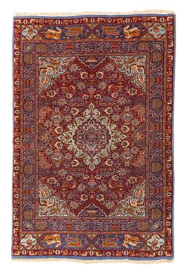 Mesched, Iran, c.183 x 123 cm, - Orientální koberce, textilie a tapiserie