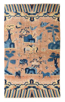 Ningxia, West China, c.212 x 129 cm, - Orientální koberce, textilie a tapiserie