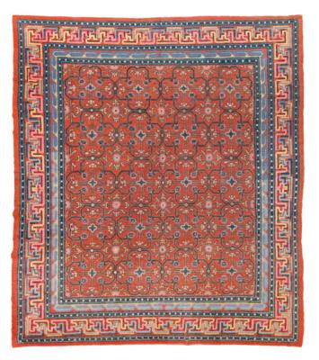 Ningxia, Westchina, ca.334 x 295 cm, - Orientteppiche, Textilien und Tapisserien