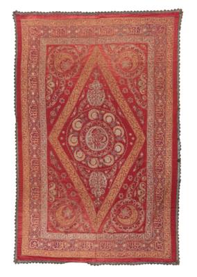 Osmanian Textil, Turkey, c.280 x 184 cm, - Oriental Carpets, Textiles and Tapestries