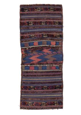 Belutsch Doppeltasche, Afghanistan, ca. 134 x 55 cm, - Orientteppiche, Textilien & Tapisserien