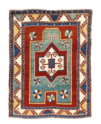 Fachralo, Southwest Caucasus, c. 150 x 115 cm, - Orientální koberce, textilie a tapiserie