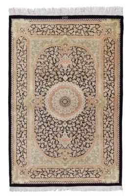 Ghom Silk Finest Quality, Iran, c. 151 x 100 cm, - Orientální koberce, textilie a tapiserie