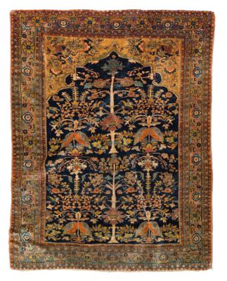 Heriz Silk, Iran, c. 156 x 122 cm, - Orientální koberce, textilie a tapiserie