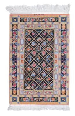 Isfahan extra fein, Iran, ca. 157 x 103 cm, - Orientteppiche, Textilien & Tapisserien
