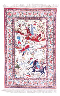 Isfahan, Iran, c. 170 x 110 cm, - Orientální koberce, textilie a tapiserie