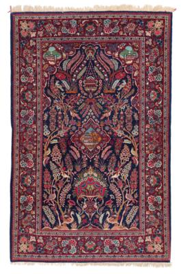 Keschan, Iran, ca. 200 x 127 cm, - Orientteppiche, Textilien & Tapisserien