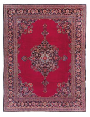 Keshan, Iran, c. 404 x 315 cm, - Oriental Carpets, Textiles and Tapestries