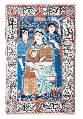 Keshan Mohtashem, Iran, c. 210 x 135 cm, - Orientální koberce, textilie a tapiserie