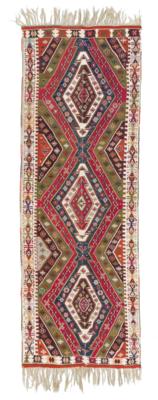 Malatya Kilim, Southeastern Anatolia c. 470 x 165 cm, - Orientální koberce, textilie a tapiserie