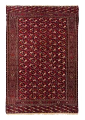 Tekke, Turkmenistan, c. 343 x 230 cm, - Orientální koberce, textilie a tapiserie