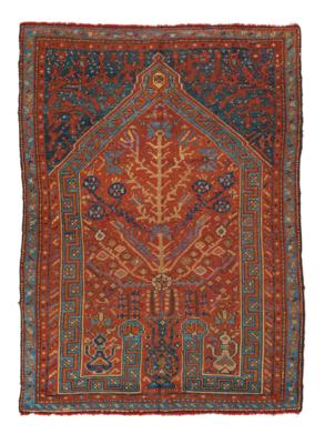 Ushak, West Anatolia, c. 180 x 130 cm, - Tappeti orientali, tessuti, arazzi