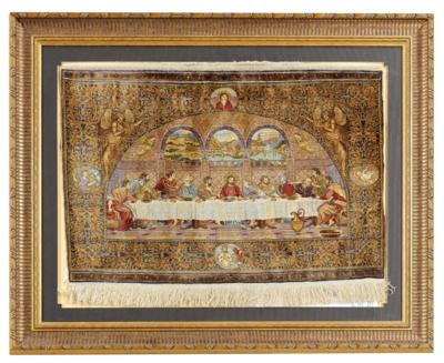 Hereke Seide 14 x 14, Türkei, ca. 52 x 79 cm, - Tappeti orientali, tessuti, arazzi