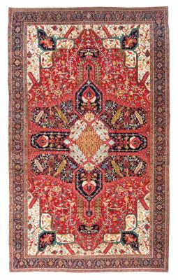 Heriz, Iran, ca. 635 x 388 cm, - Oriental Carpets, Textiles and Tapestries