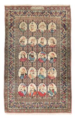 Isfahan, Iran, ca. 233 x 137 cm, - Orientteppiche, Textilien & Tapisserien