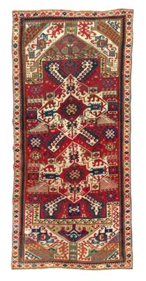 Kasim Uschag, Südkaukasus, ca. 280 x 130 cm, - Orientteppiche, Textilien & Tapisserien
