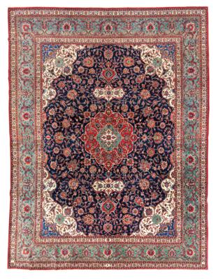 Keschan, Iran, ca. 422 x 332 cm, - Orientální koberce, textilie a tapiserie