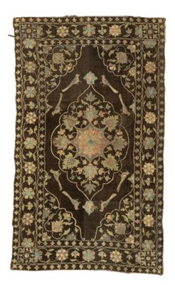Osmanische Stickerei, Türkei, ca. 143 x 85 cm, - Orientální koberce, textilie a tapiserie