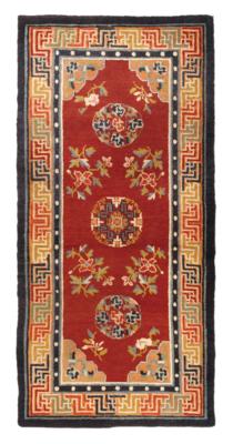 Shigatse Khaden, Tibet, c. 196 x 93 cm, - Tappeti orientali, tessuti, arazzi