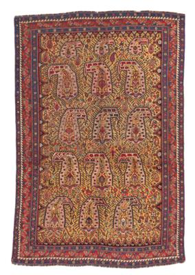 Khamseh, Iran, c. 197 x 132 cm, - Orientální koberce, textilie a tapiserie