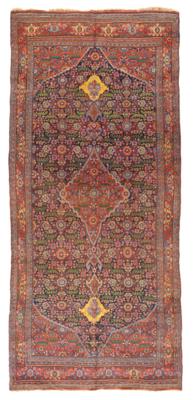Gerus, Iran, c. 477 x 210 cm, - Orientální koberce, textilie a tapiserie