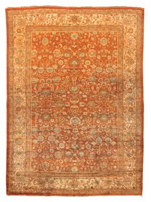 Heriz Silk, Iran, c. 200 x 145 cm, - Tappeti orientali, tessuti, arazzi
