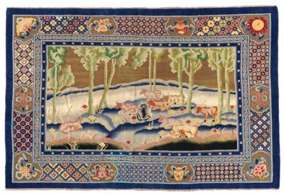 Beijing, Northeast China, c. 183 x 276 cm, - Orientální koberce, textilie a tapiserie