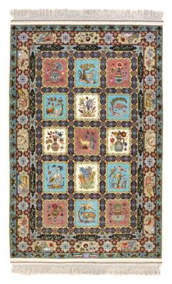 Tabriz Finest Quality, Iran, c. 168 x 107 cm, - Oriental Carpets, Textiles and Tapestries