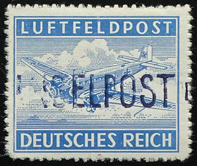 ** - D.Reich Feldpostmarken Nr. 11 B (Leros) / Type III, - Známky