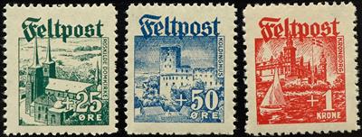 ** - D.Reich Private Ausgaben 1939/1945 Dänemark Nr. I/III, - Briefmarken