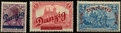 * - Danzig Nr. 47/49 (sogen. "Großer - Stamps