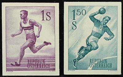 ** - Österreich Nr. 1069 U/70 U (Sport), - Stamps