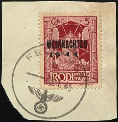 Briefstück - D. Feldpost Nr. 12 II, - Stamps