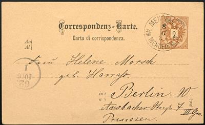 gestempelt/Briefstück/Poststück - Österr. Monarchie, - Briefmarken