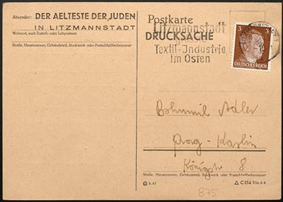 Poststück - D.Reich, - Briefmarken